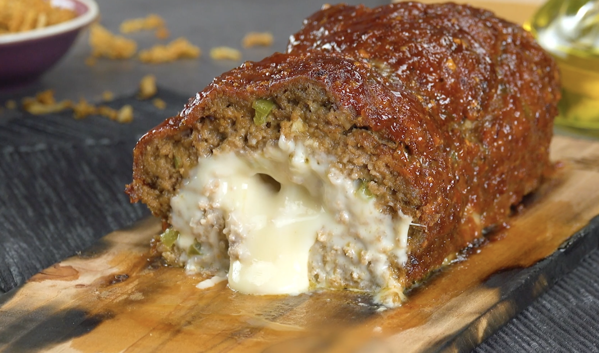 Smoked Meatloaf In A Jack Daniel's BBQ Sauce