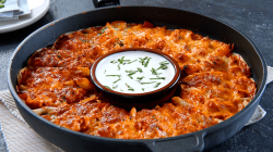 Cheesy Phyllo Taco Ring