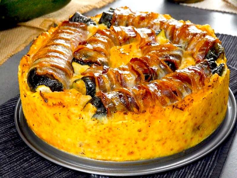 Mashed Potato Beef Zucchini Casserole