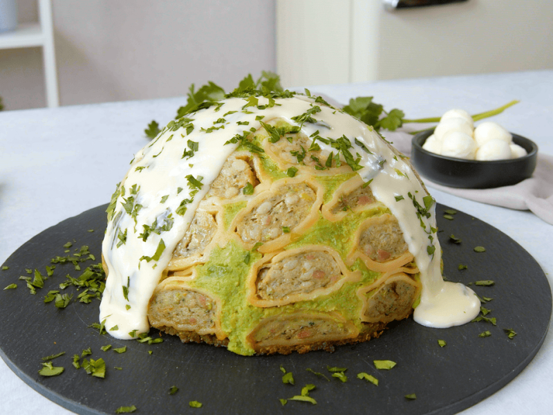 Stuffed Dumpling Bowl
