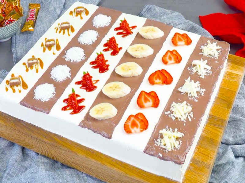 Multi-Treat Sheet Cake