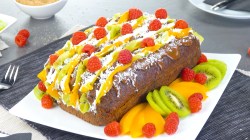 Chocolate Hasselback Cake