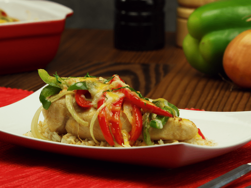 Chicken Fajita Casserole