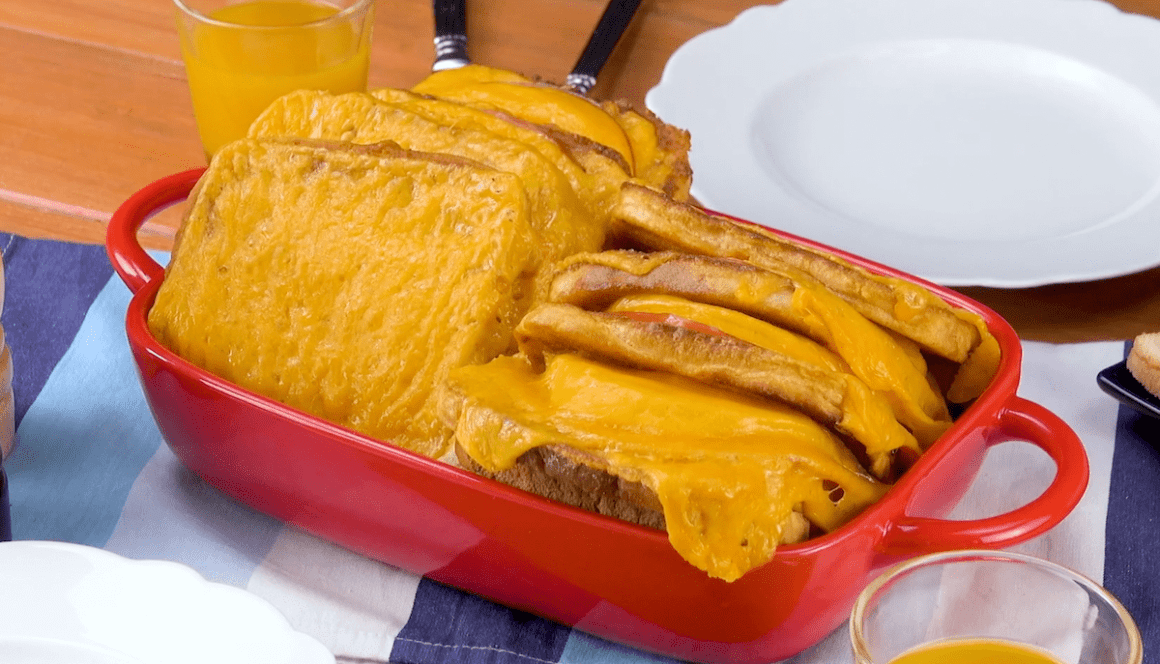 Hawaiian Toast Breakfast Casserole