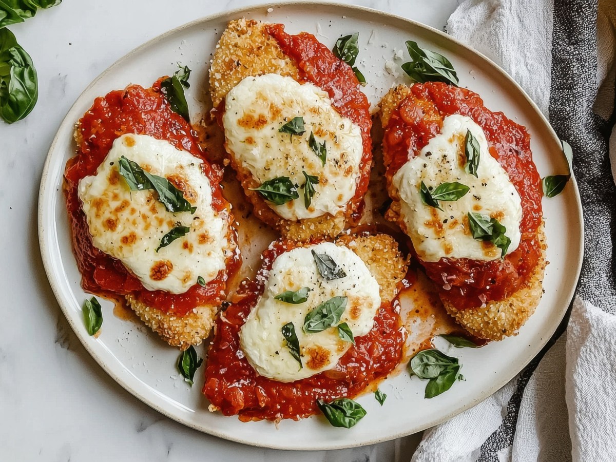 Mediterranean Delight: Meet Our Baked Chicken Cutlets with Tomato and Mozzarella