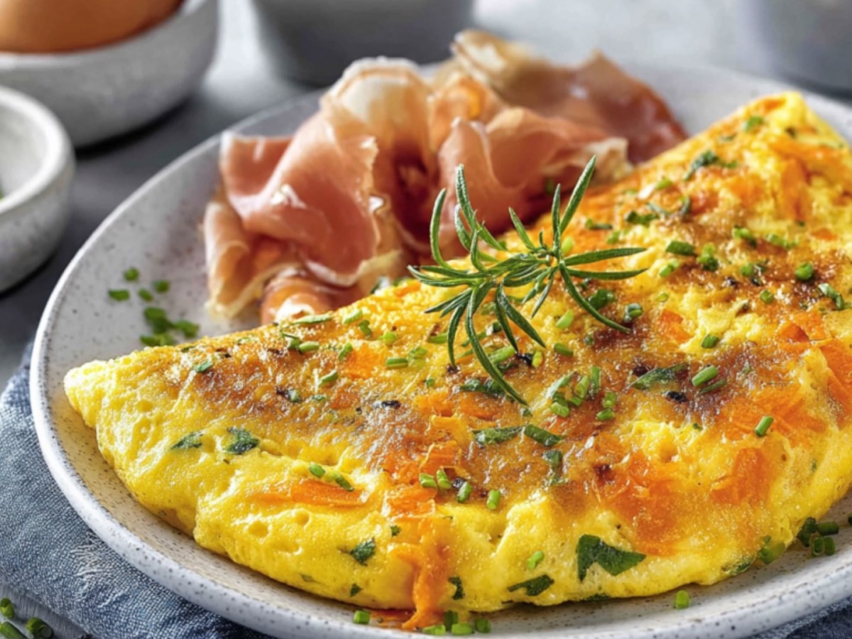 Our Carrot Omelette Is Simple, Tasty, and Full of Flavor