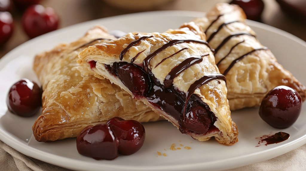 Deliciously Crispy Cherry Vanilla Turnovers: Super Easy to Bake